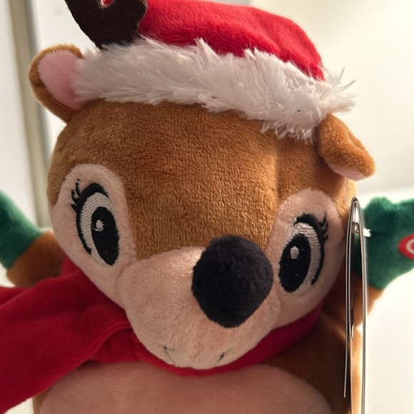 NWT animated, reindeer plush - dances, and sings - Picture 3 of 8